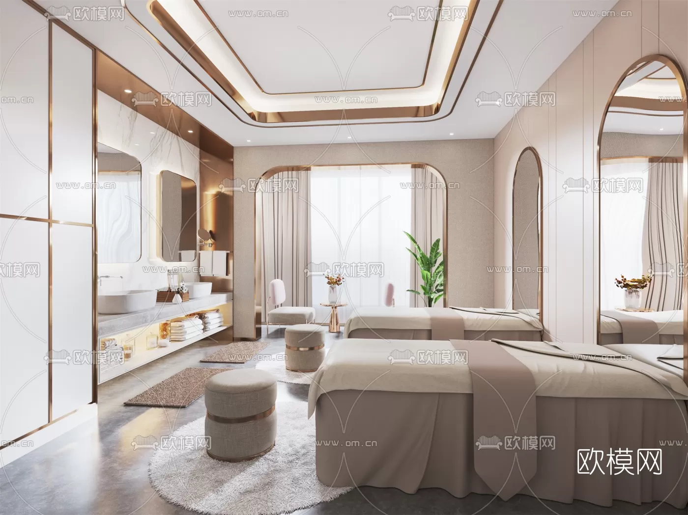 Beauty Salon – Spa – 3D Scenes – 1371