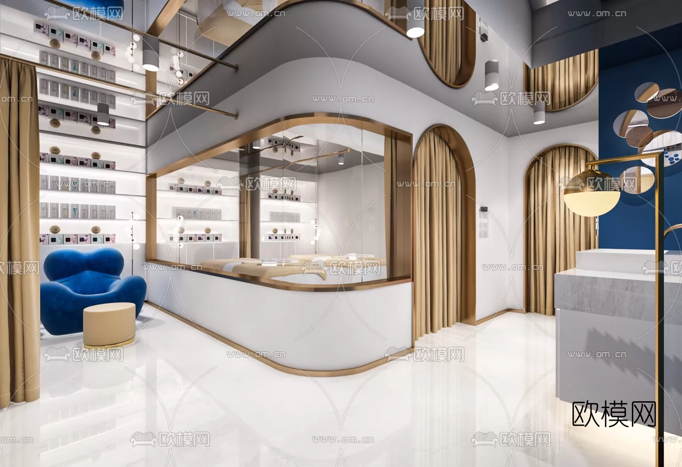 Beauty Salon – Spa – 3D Scenes – 1373