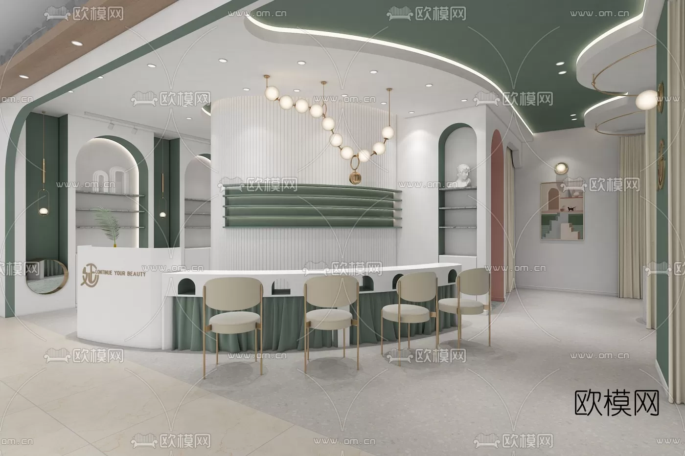 Beauty Salon – Spa – 3D Scenes – 1375