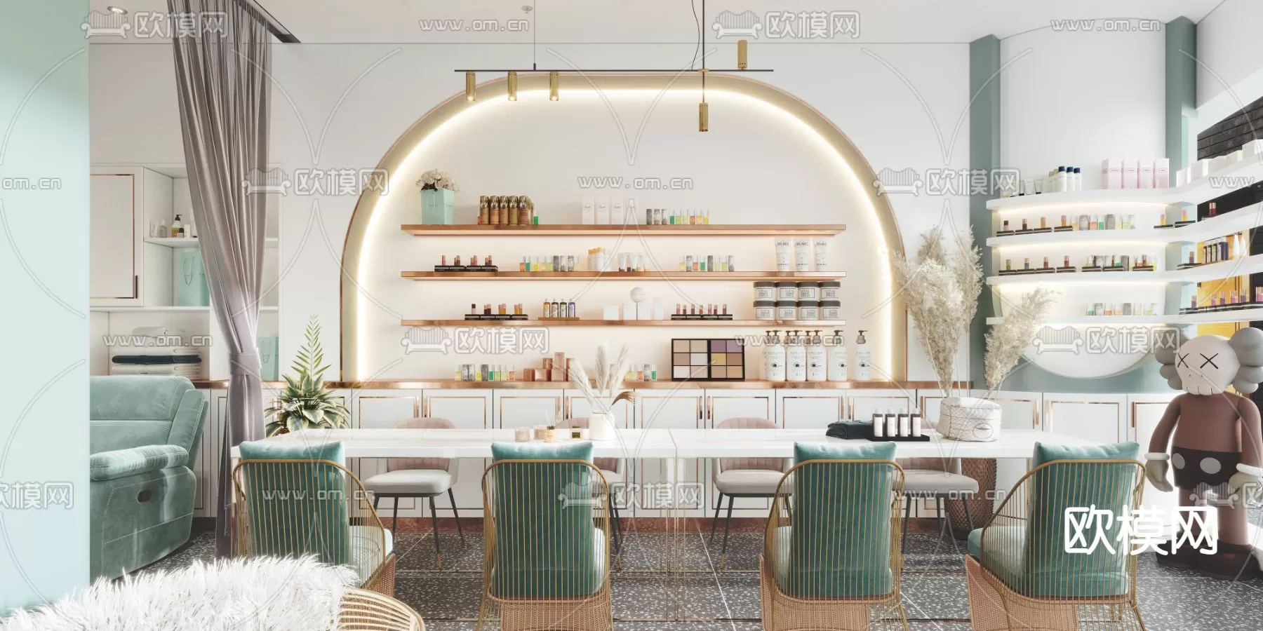 Beauty Salon – Spa – 3D Scenes – 1380