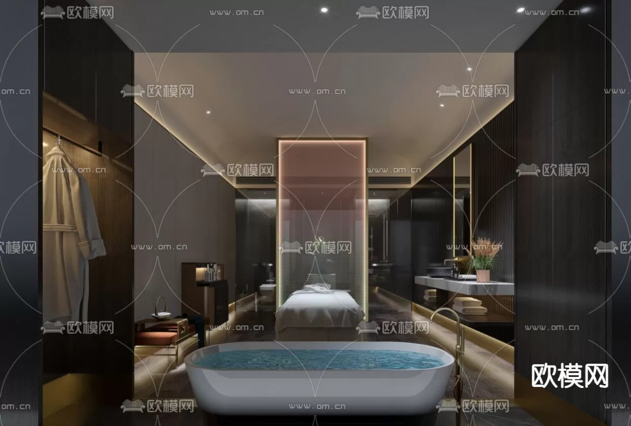 Beauty Salon – Spa – 3D Scenes – 1382