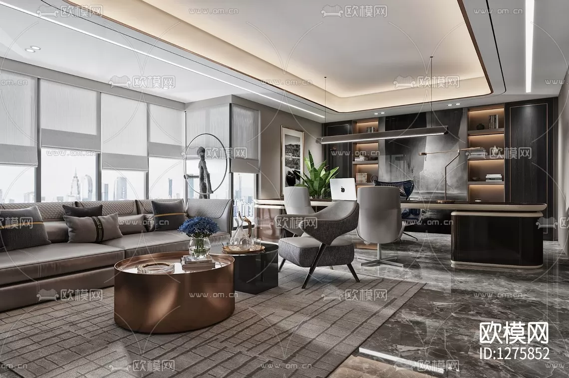 Director Office 3D Scenes – 1407