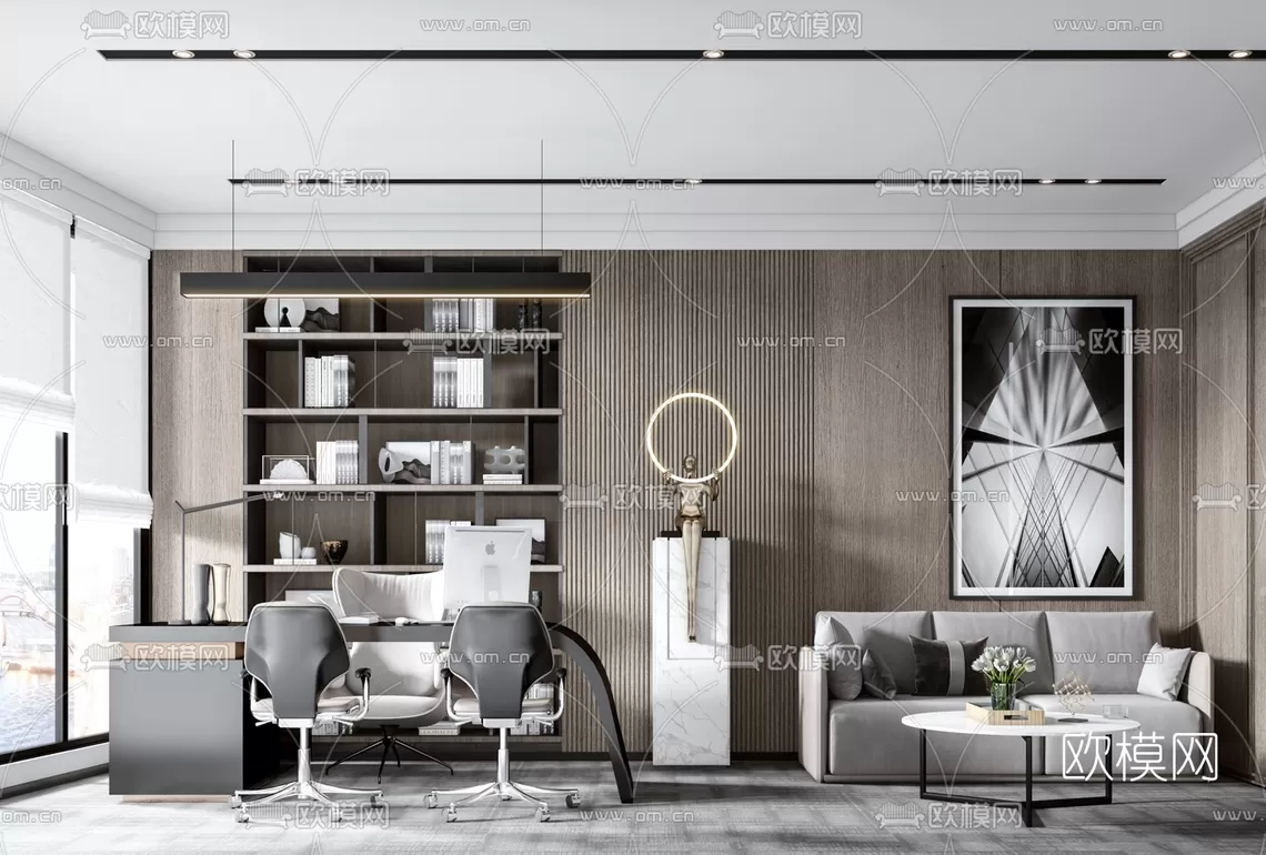 Director Office 3D Scenes – 1411