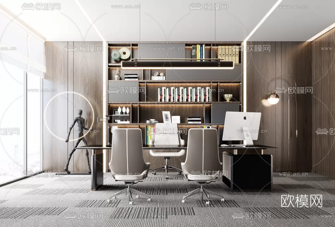 Director Office 3D Scenes – 1414