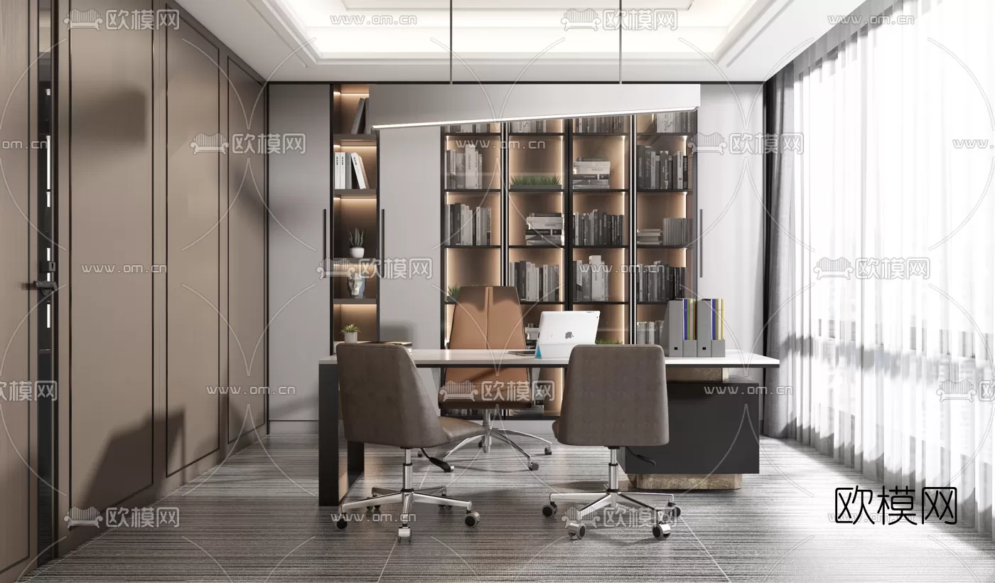 Director Office 3D Scenes – 1418