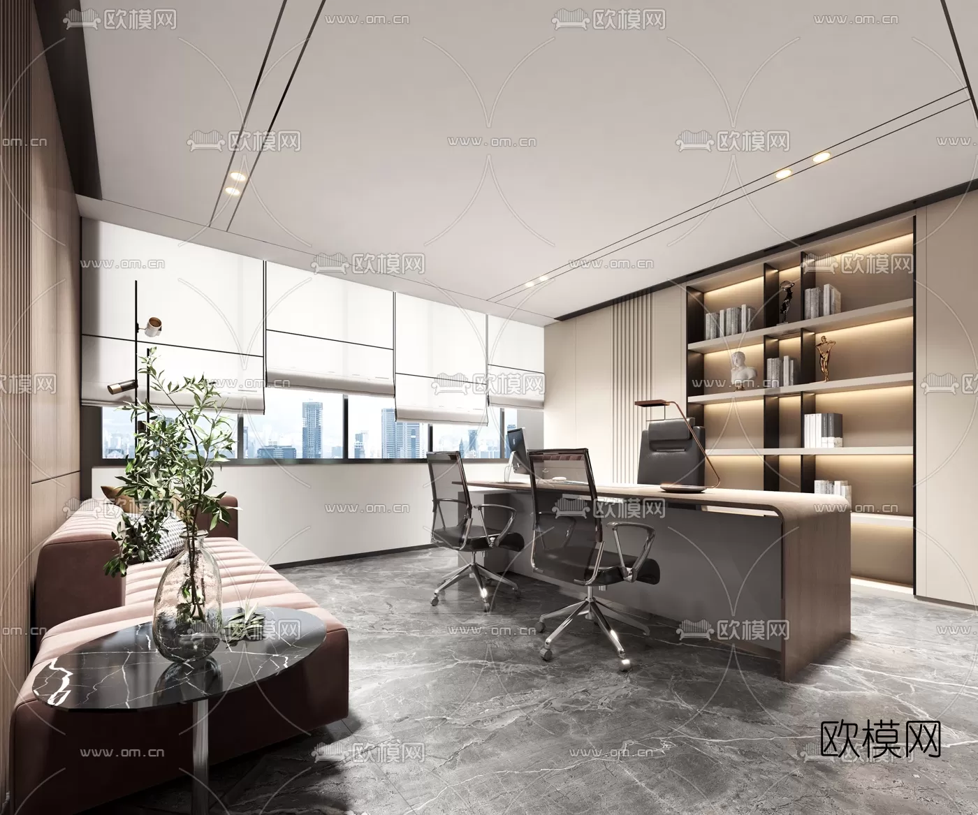 Director Office 3D Scenes – 1419