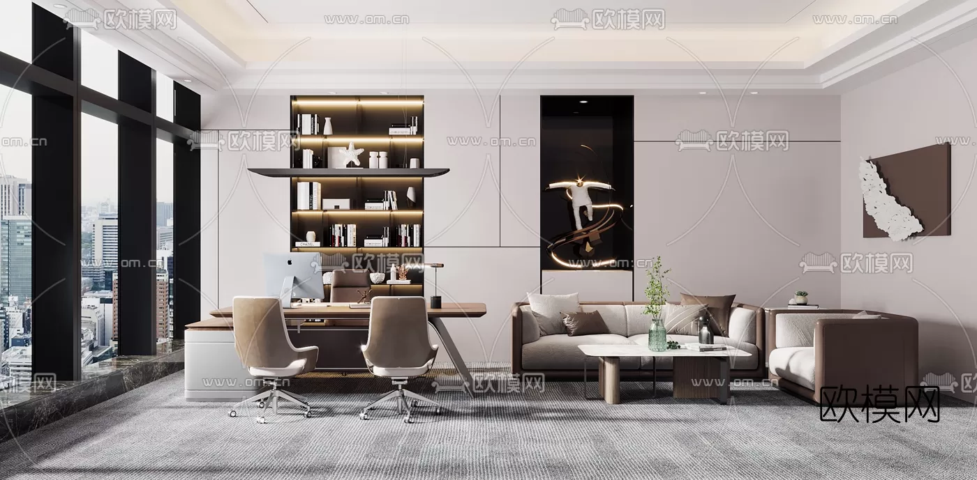 Director Office 3D Scenes – 1426