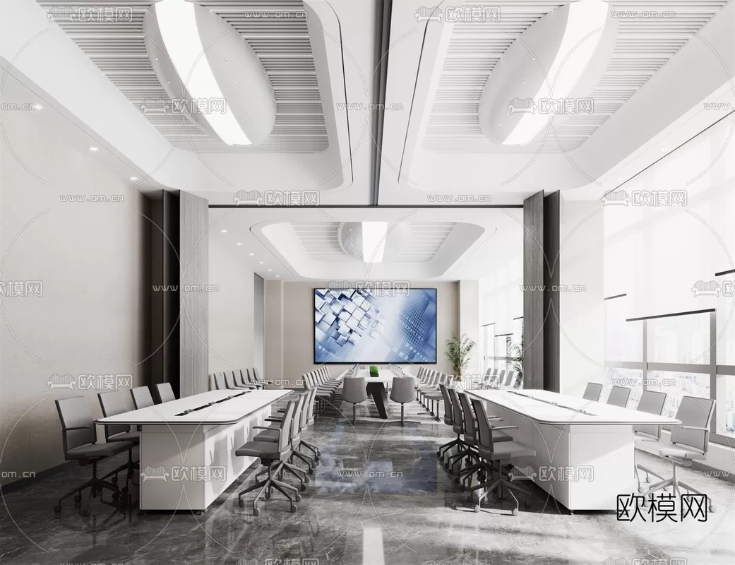 Meeting Room 3D Scenes – 1447