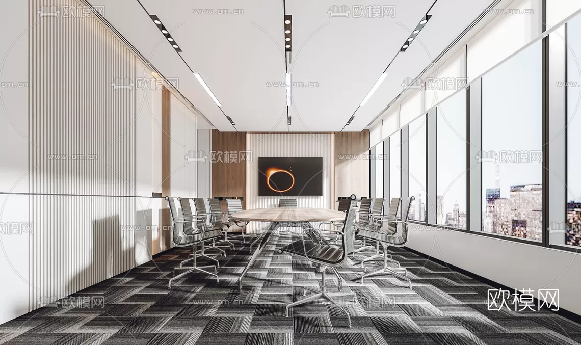 Meeting Room 3D Scenes – 1451