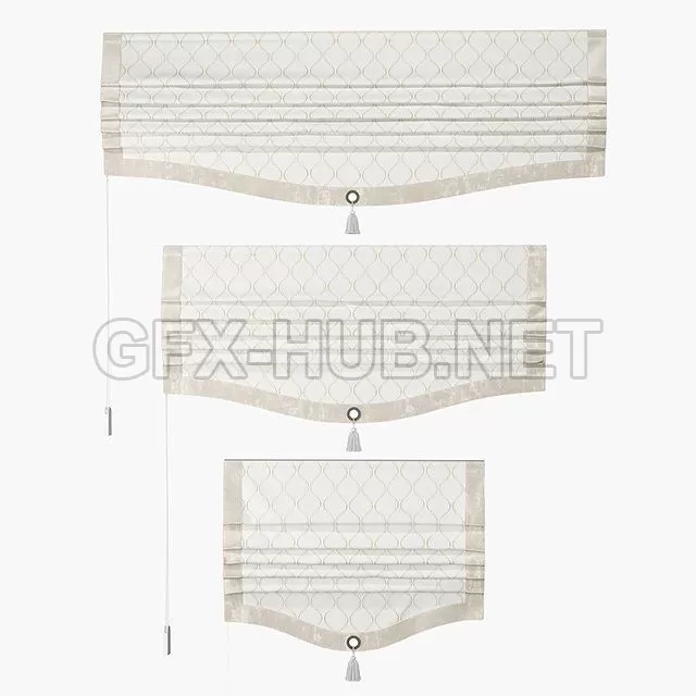 A set of Roman curtains Arissa – 204931