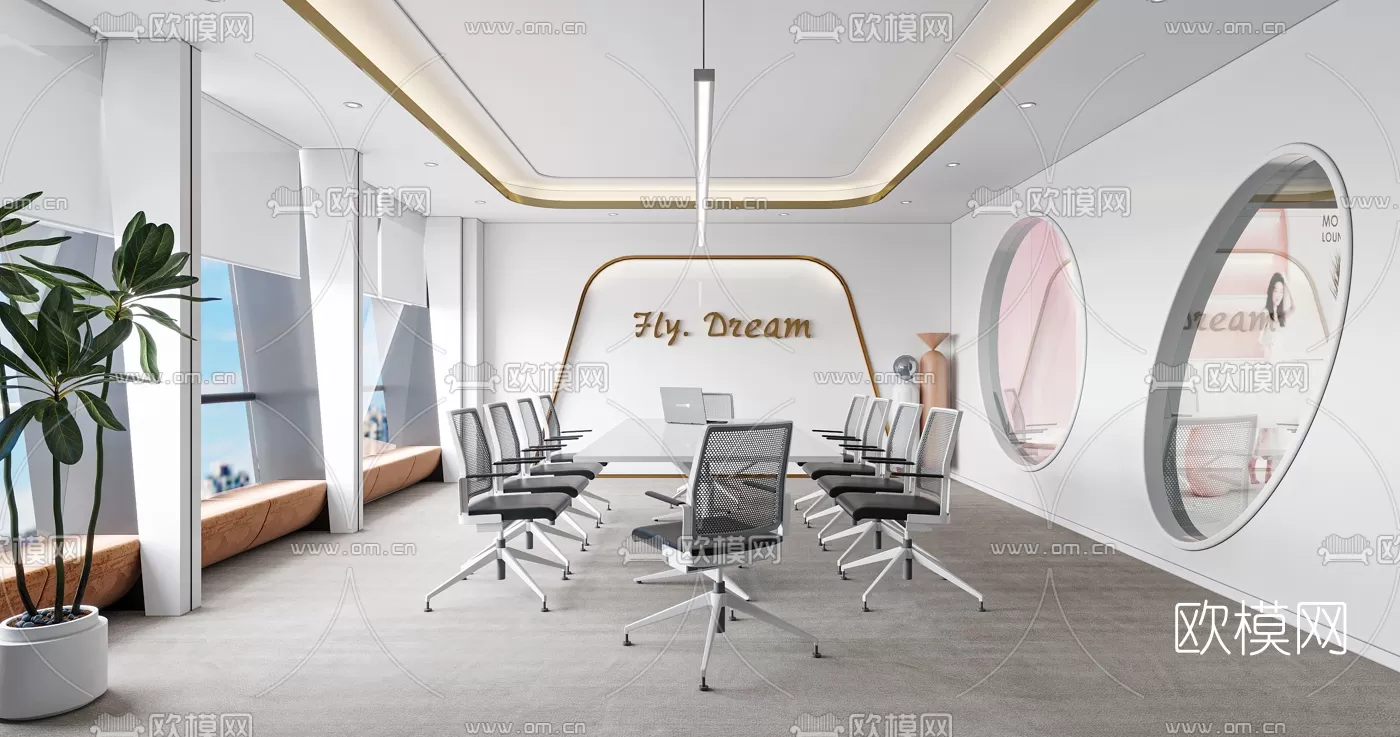 Meeting Room 3D Scenes – 1488