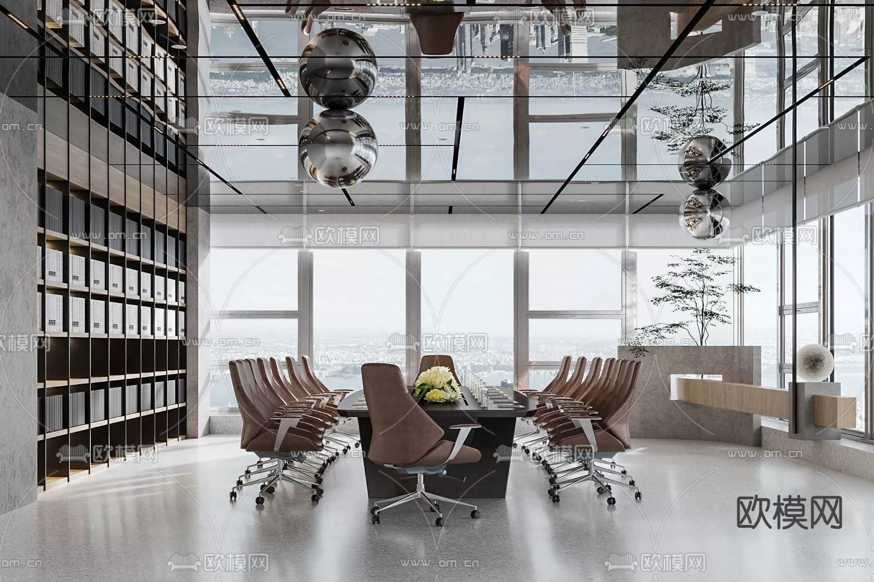 Meeting Room 3D Scenes – 1496