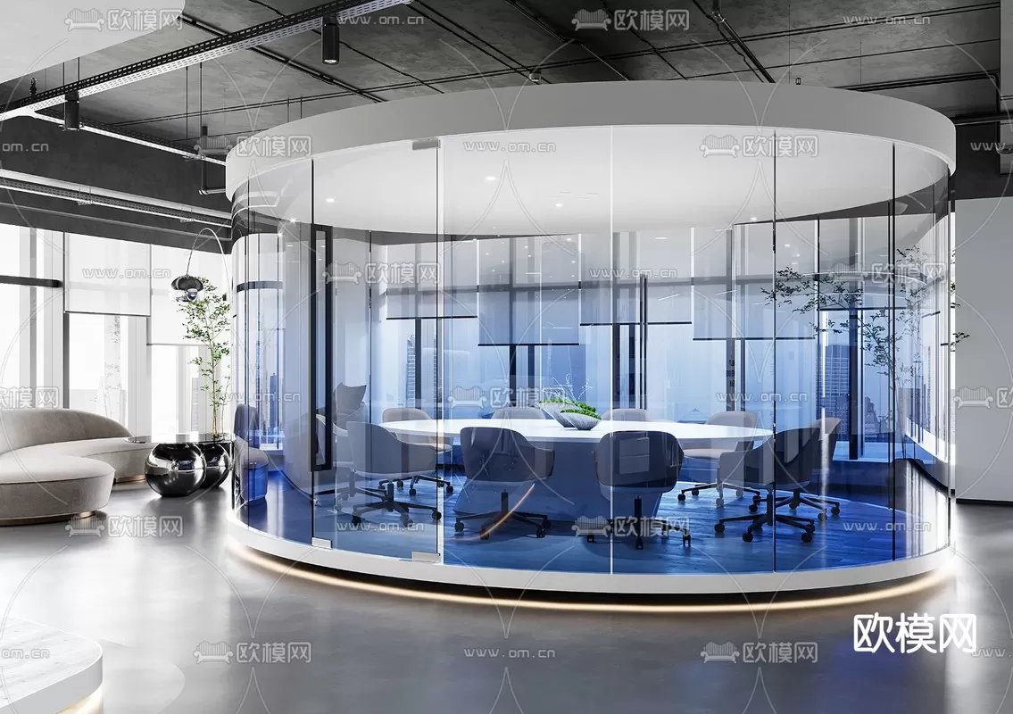 Meeting Room 3D Scenes – 1503