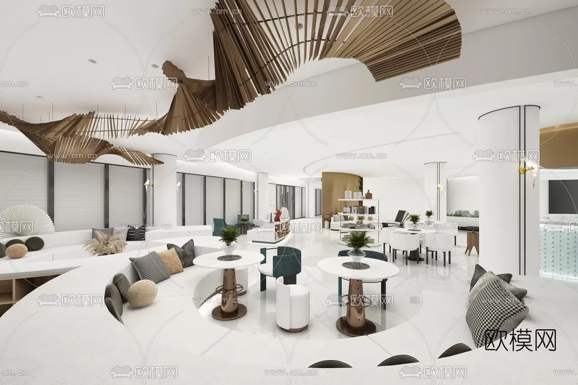 Sale Office 3D Scenes – 1505