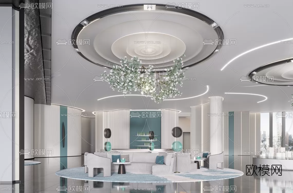 Sale Office 3D Scenes – 1509