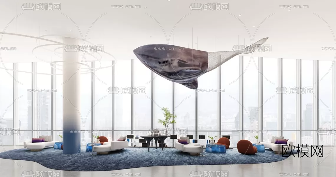 Sale Office 3D Scenes – 1512