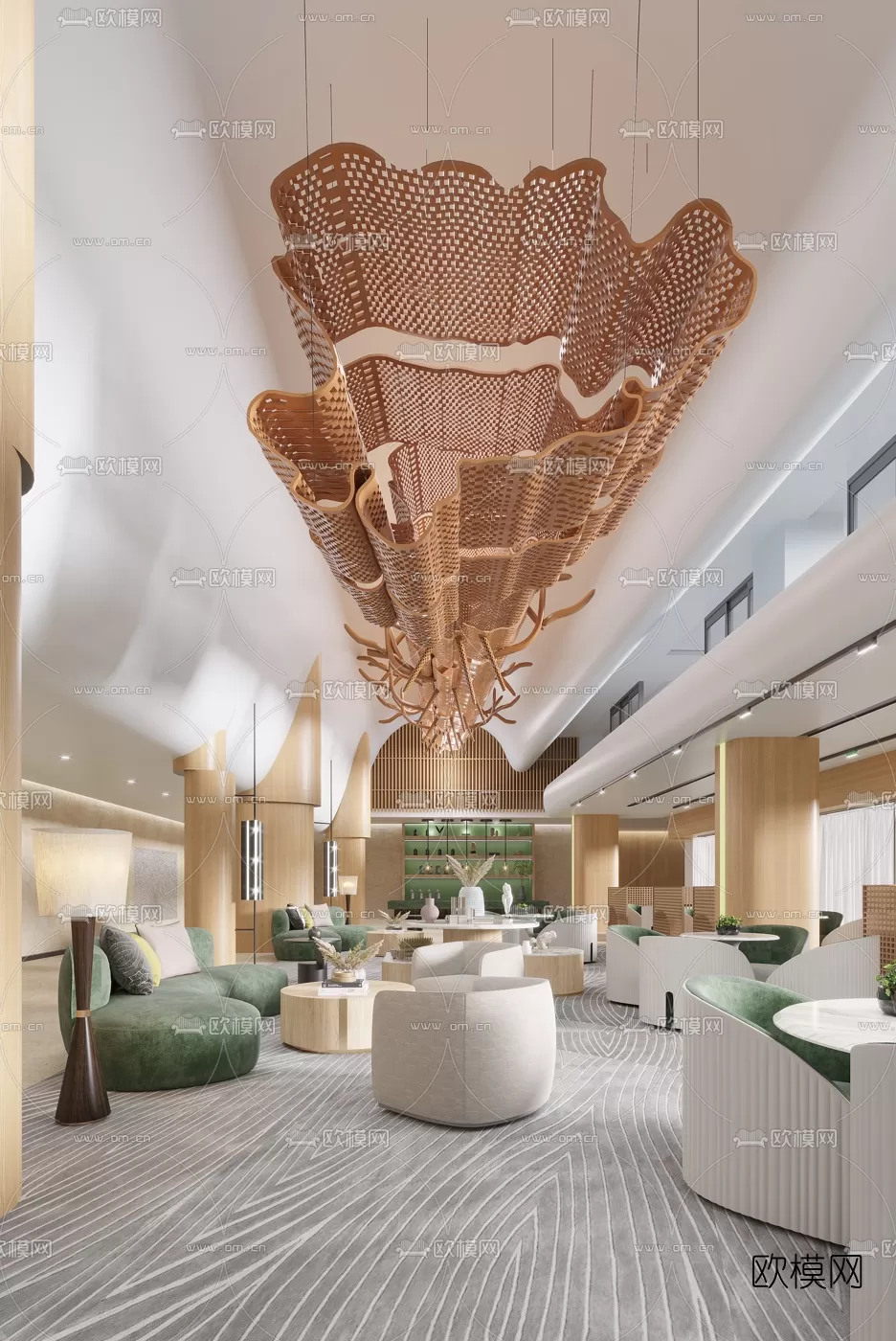 Sale Office 3D Scenes – 1515