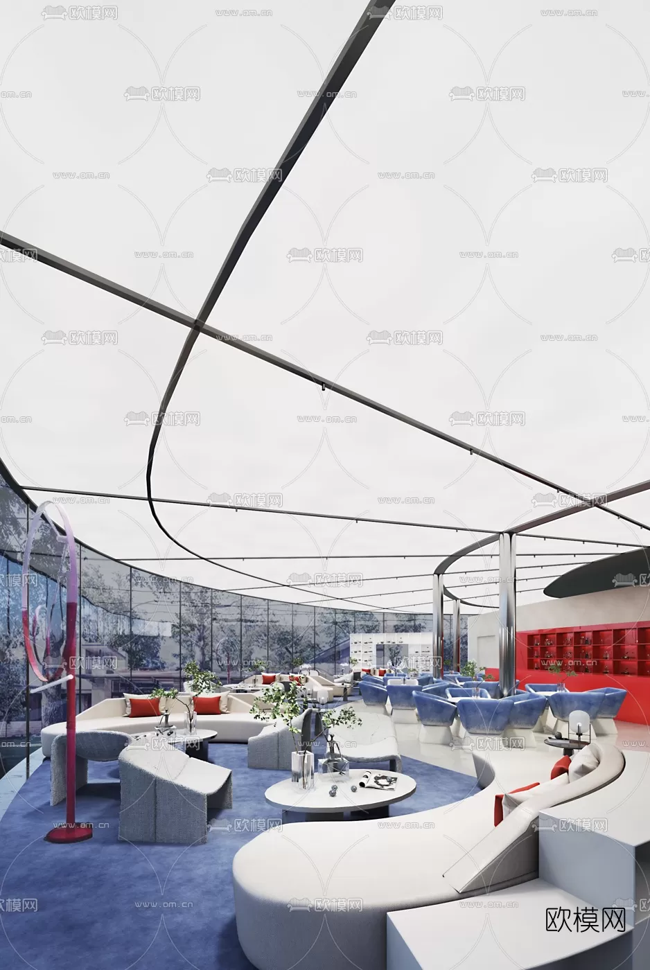 Sale Office 3D Scenes – 1517