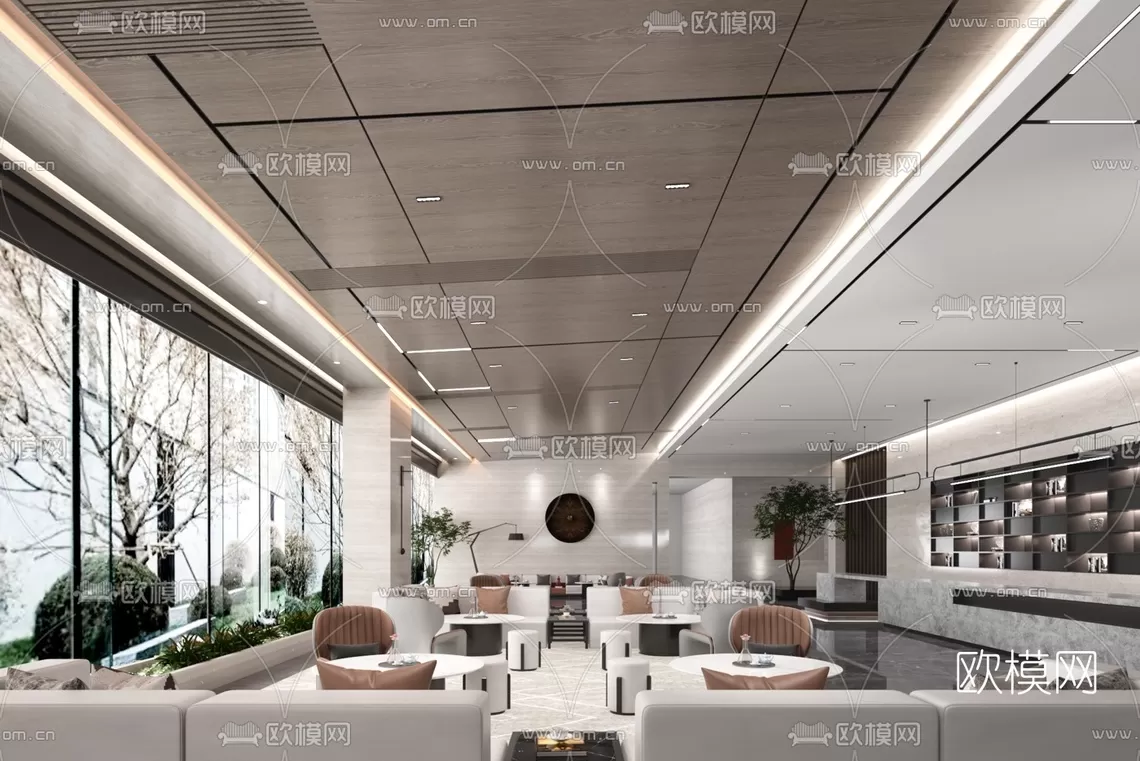 Sale Office 3D Scenes – 1521