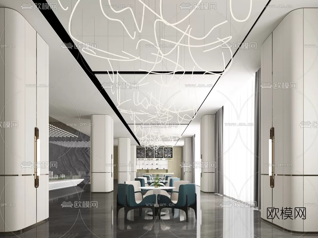 Sale Office 3D Scenes – 1522