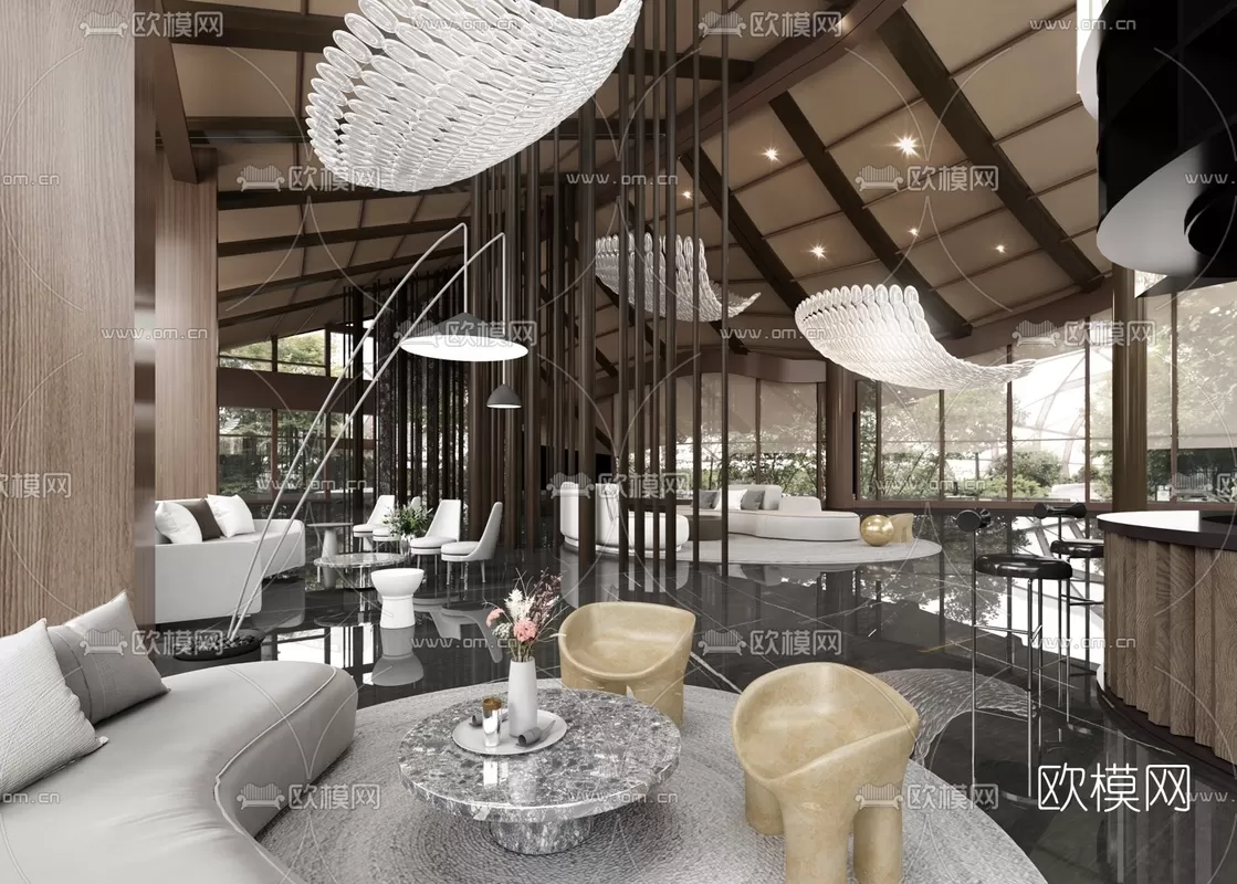 Sale Office 3D Scenes – 1524