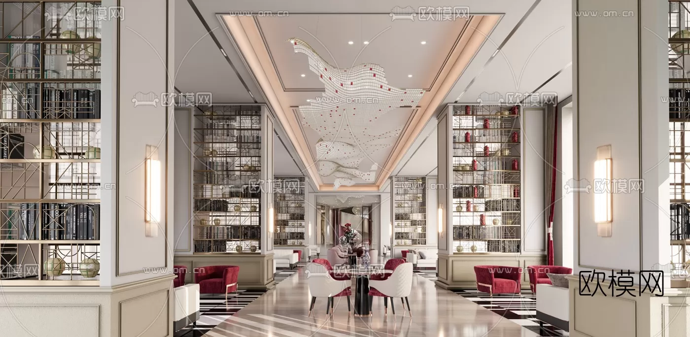 Sale Office 3D Scenes – 1527