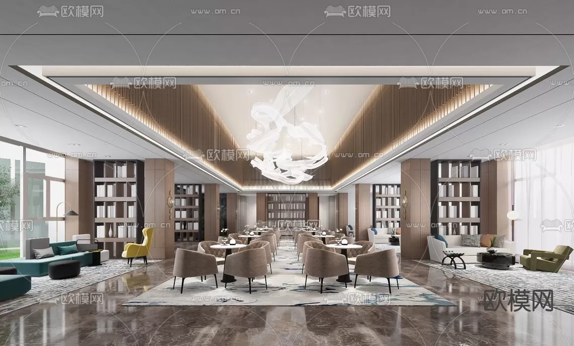 Sale Office 3D Scenes – 1528