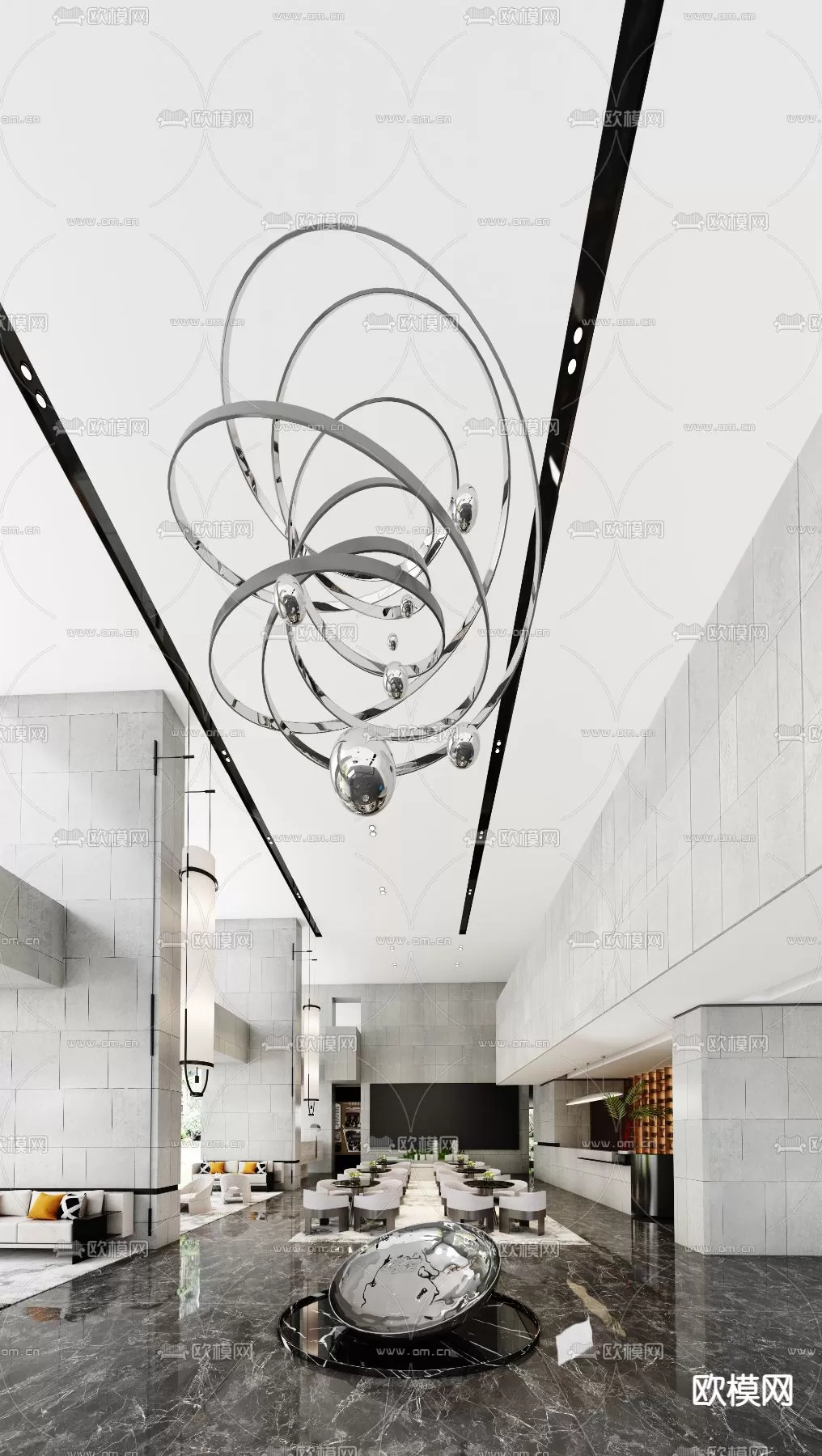 Sale Office 3D Scenes – 1532