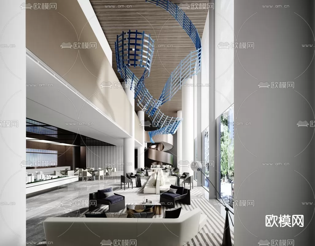 Sale Office 3D Scenes – 1535