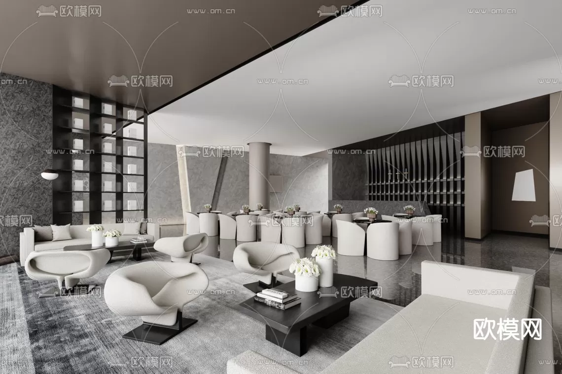 Sale Office 3D Scenes – 1537