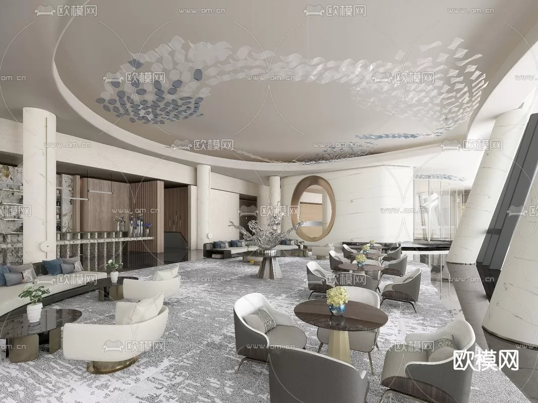 Sale Office 3D Scenes – 1538