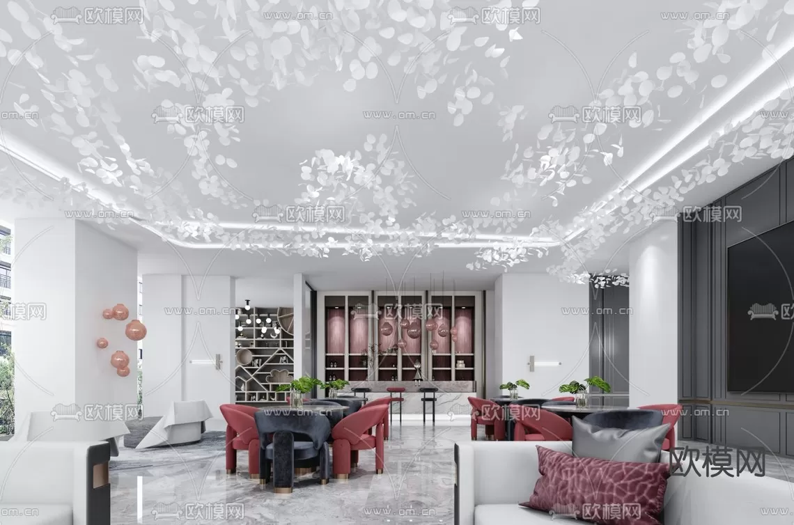 Sale Office 3D Scenes – 1539