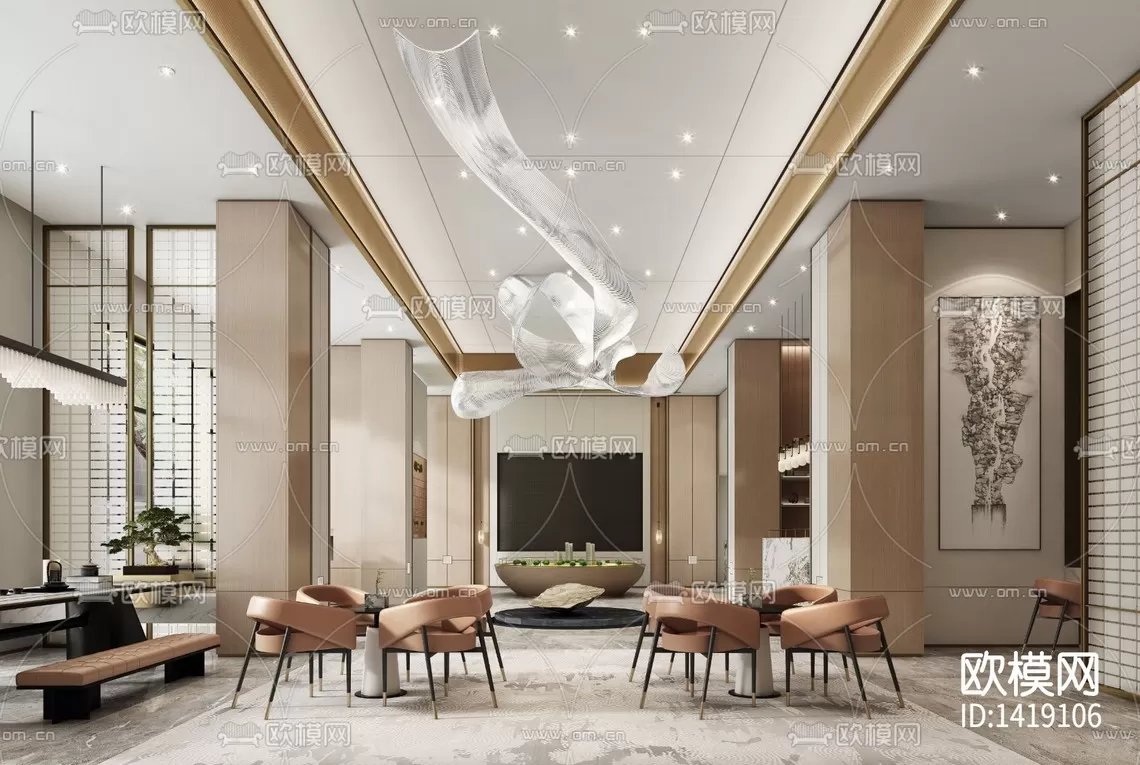 Sale Office 3D Scenes – 1541