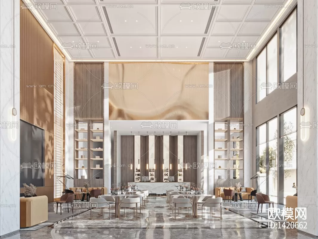 Sale Office 3D Scenes – 1542