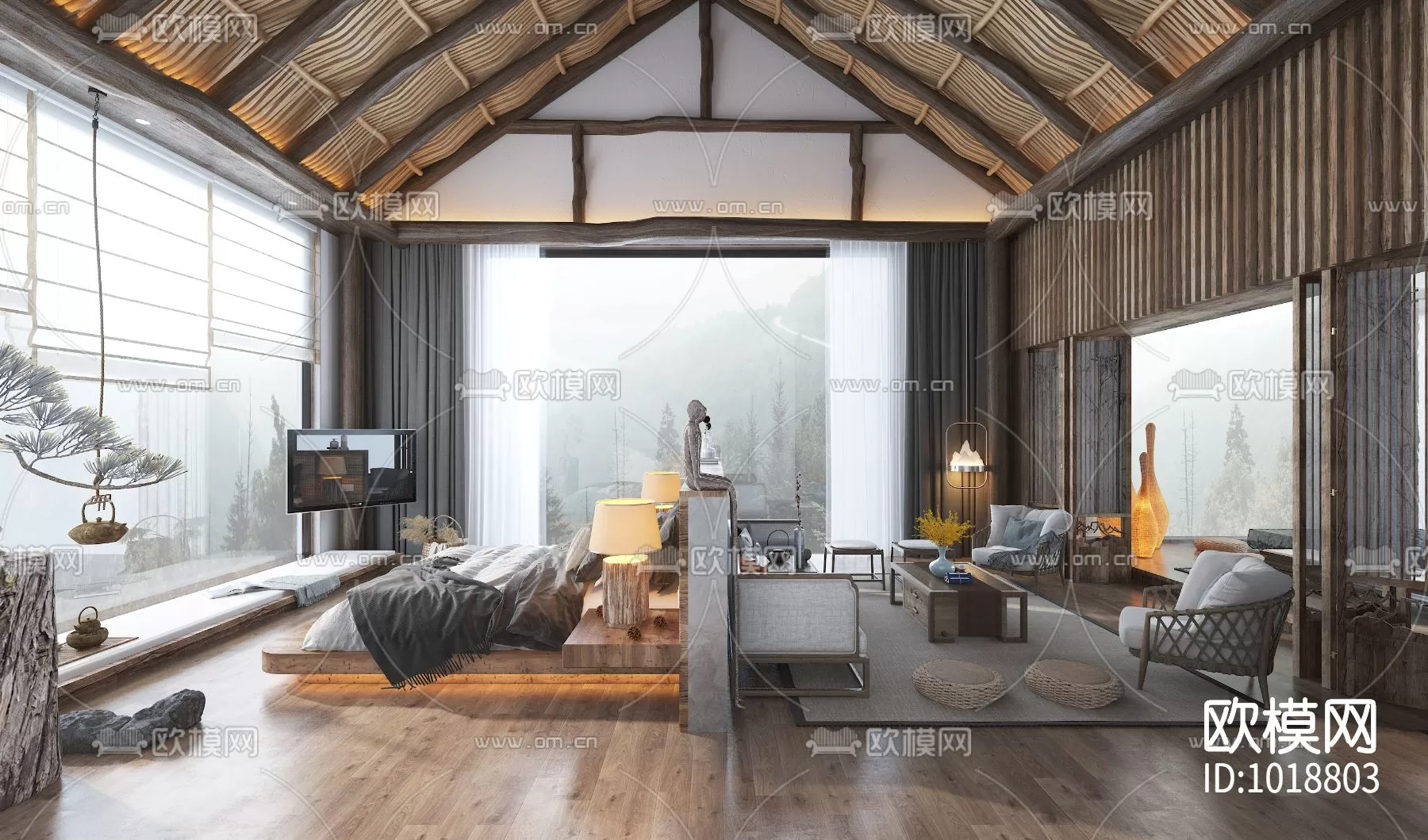Rustic Style 3D Scenes – 1598