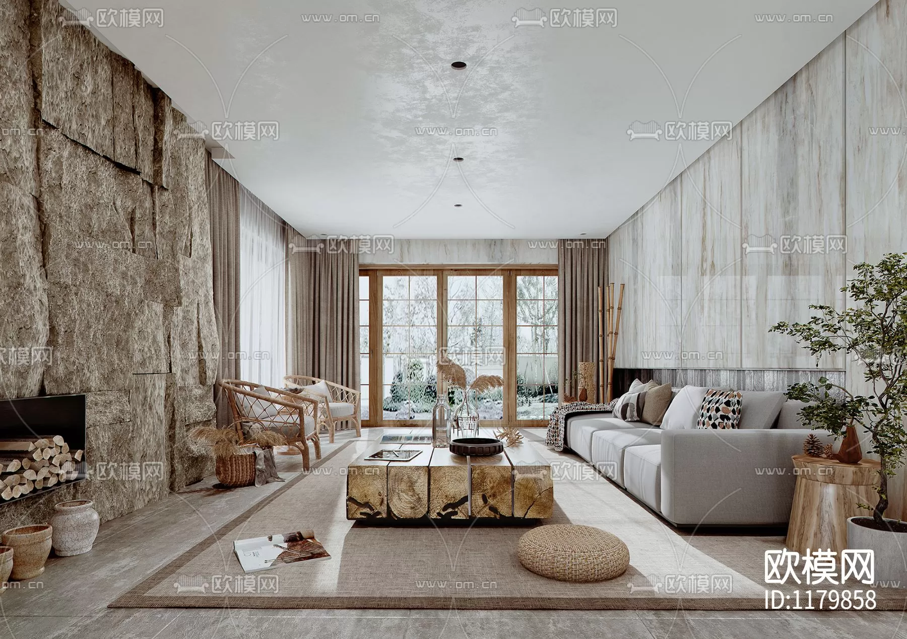 Rustic Style 3D Scenes – 1602