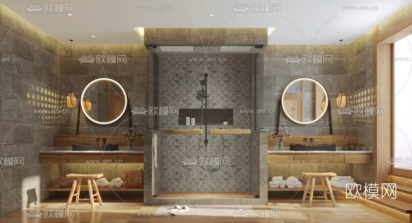 Rustic Style 3D Scenes – 1619