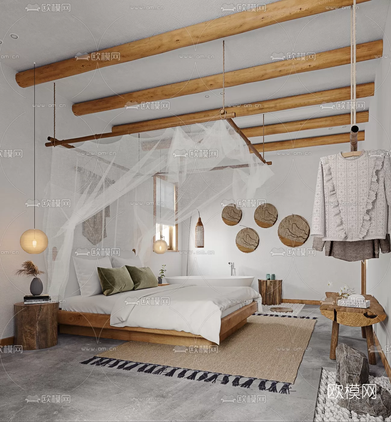 Rustic Style 3D Scenes – 1639
