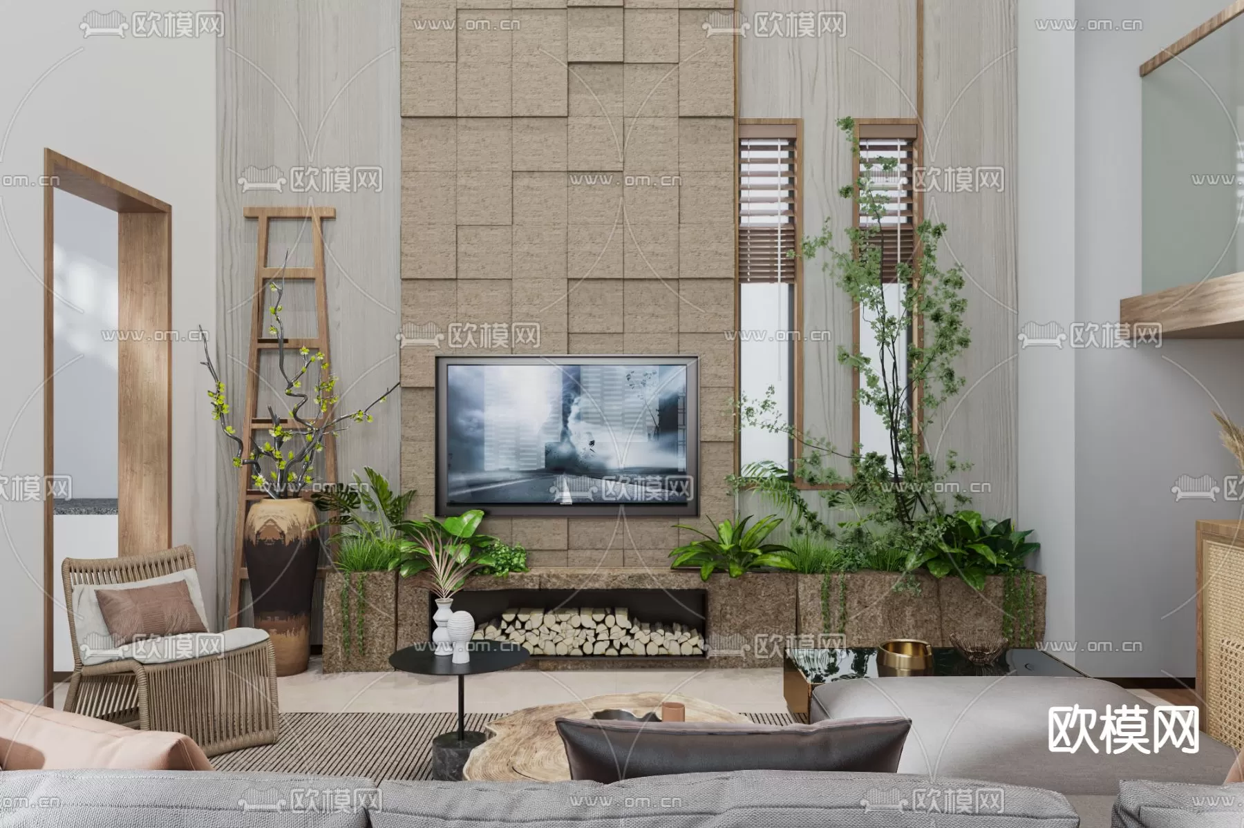 Rustic Style 3D Scenes – 1646