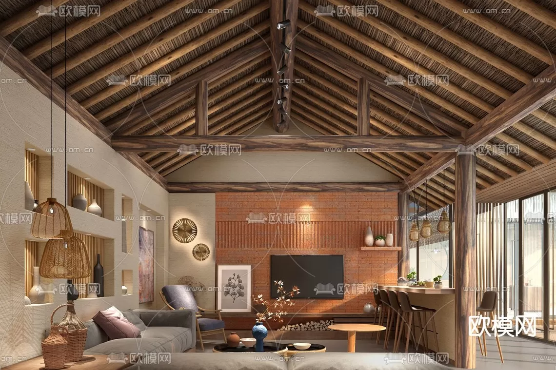 Rustic Style 3D Scenes – 1650