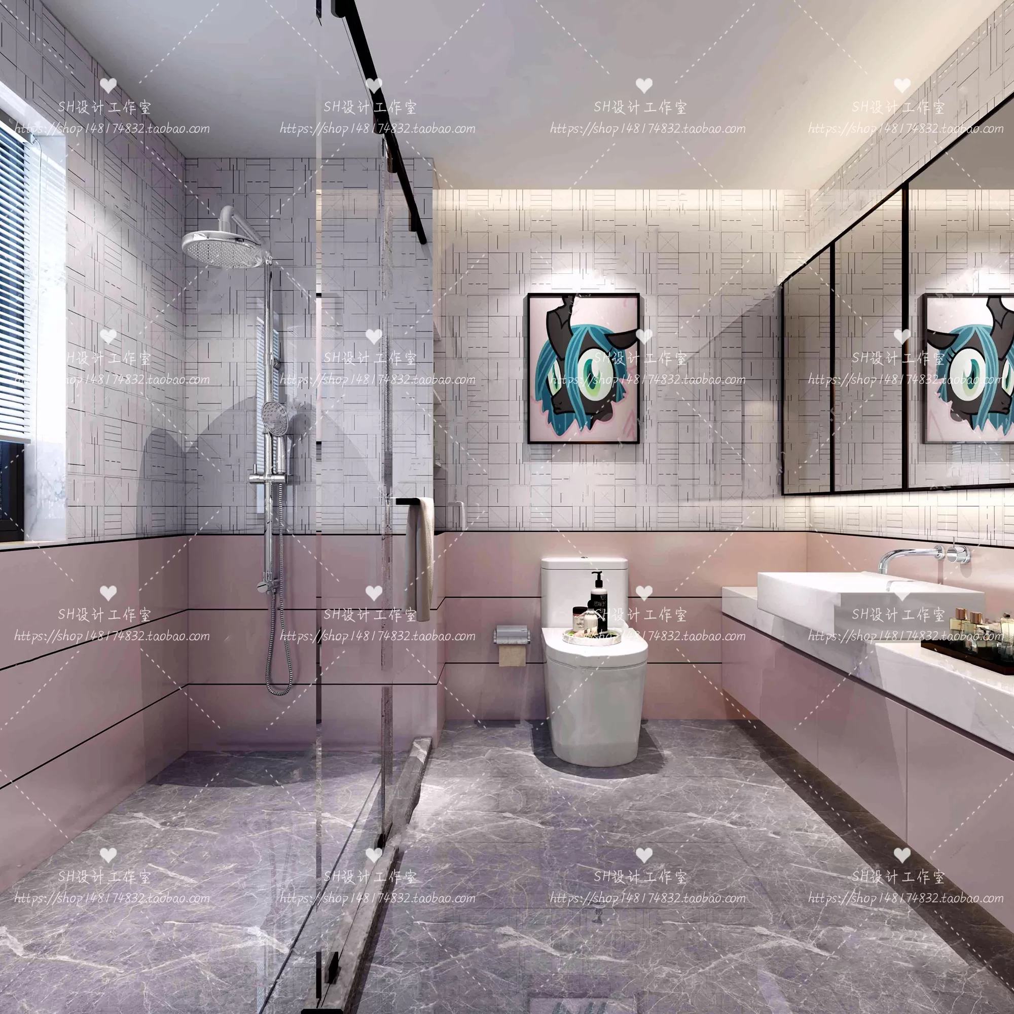 BATHROOM 3D SCENES – VRAY RENDER – 01 BATHROOM 3D SCENES – VRAY RENDER – 01