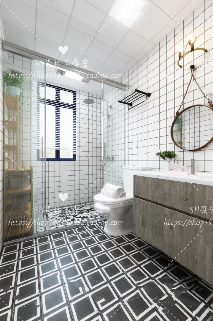 BATHROOM 3D SCENES – VRAY RENDER – 100 BATHROOM 3D SCENES – VRAY RENDER – 100