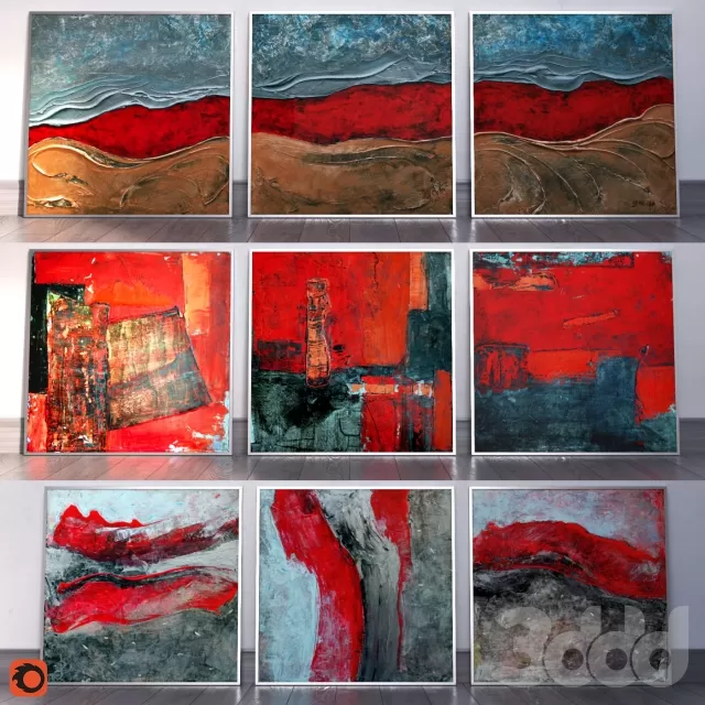 Abstract set 21 – 205003