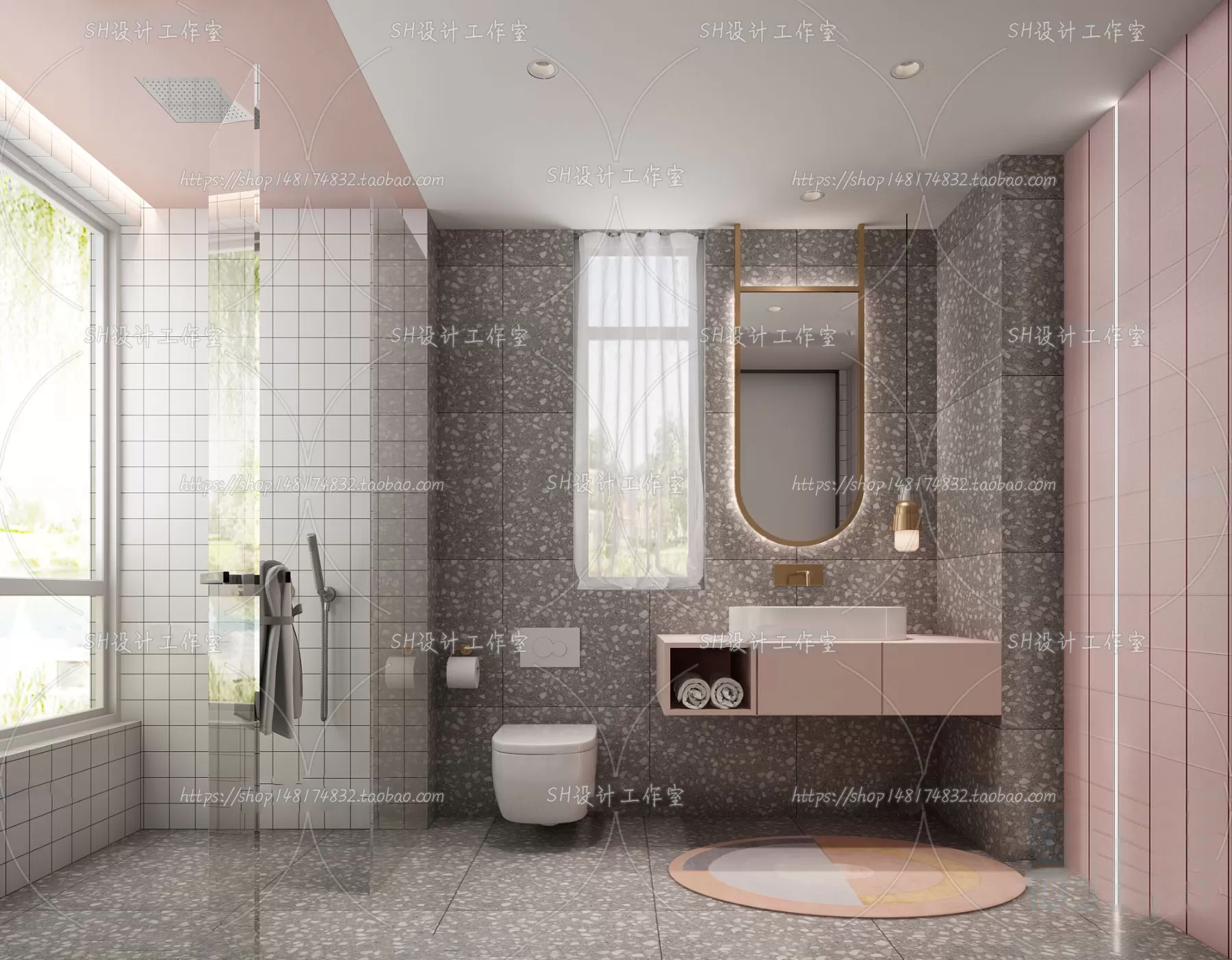 BATHROOM 3D SCENES – VRAY RENDER – 101 BATHROOM 3D SCENES – VRAY RENDER – 101