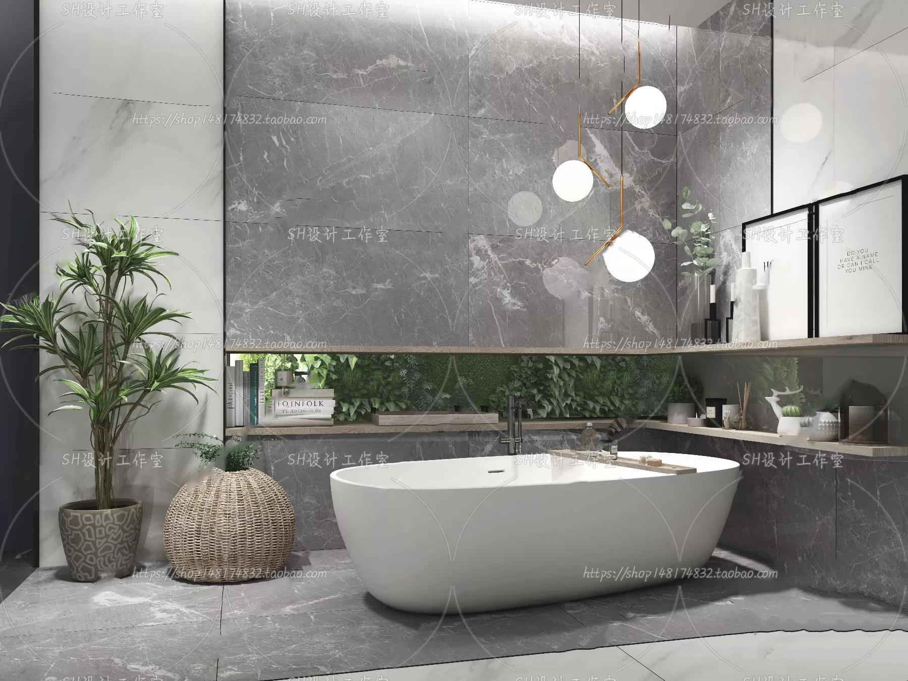 BATHROOM 3D SCENES – VRAY RENDER – 119 BATHROOM 3D SCENES – VRAY RENDER – 119