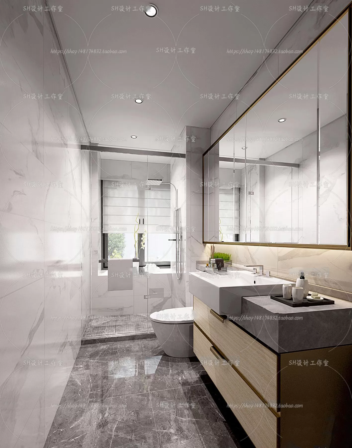 BATHROOM 3D SCENES – VRAY RENDER – 176 BATHROOM 3D SCENES – VRAY RENDER – 176