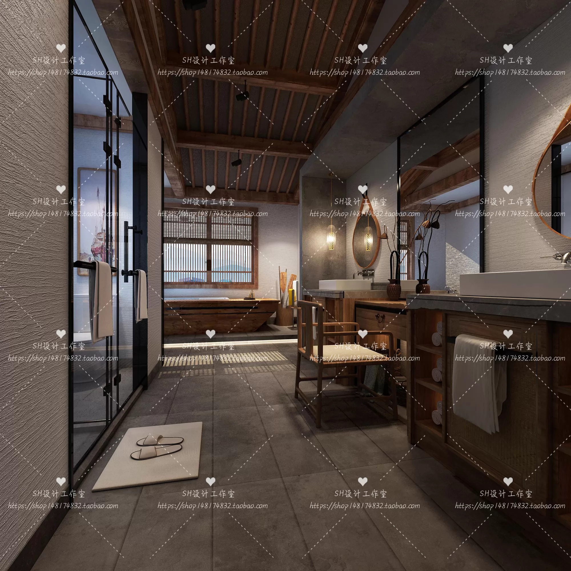 BATHROOM 3D SCENES – VRAY RENDER – 213 BATHROOM 3D SCENES – VRAY RENDER – 213