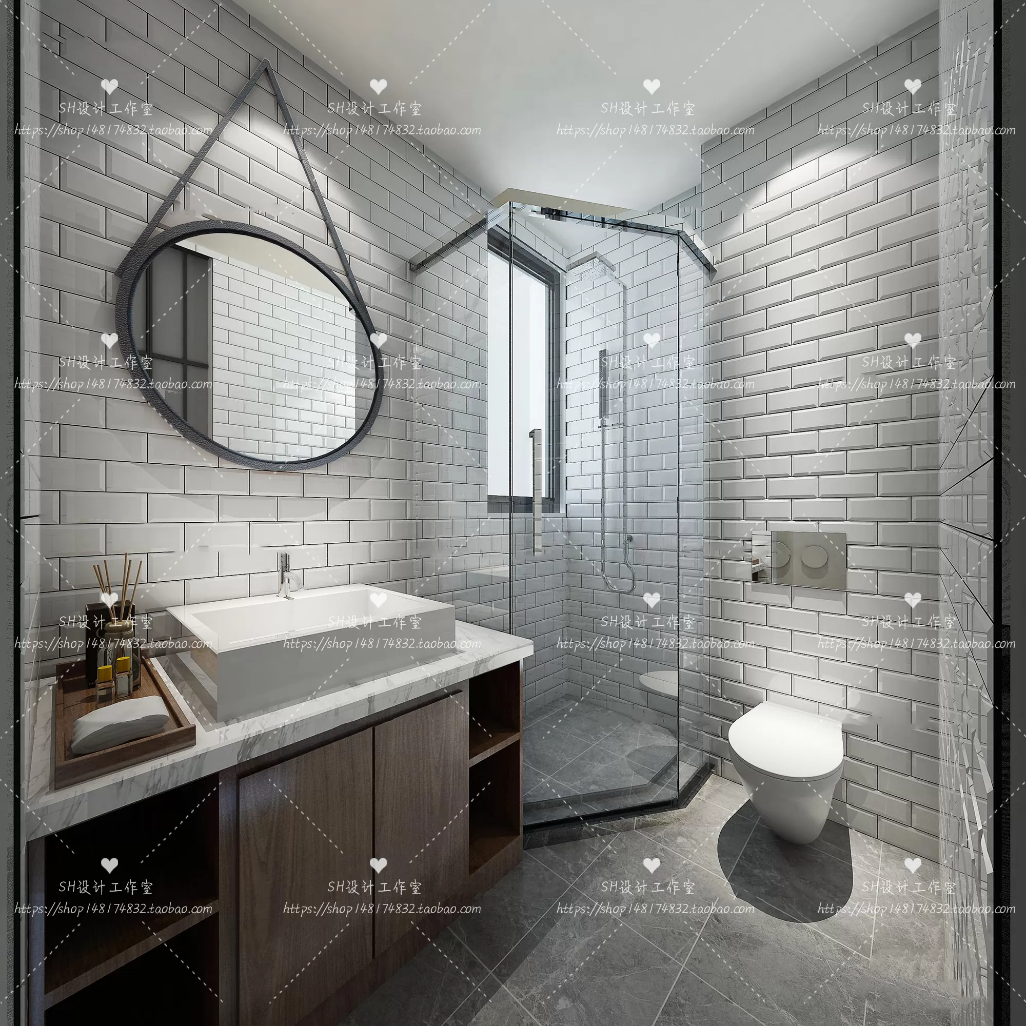 BATHROOM 3D SCENES – VRAY RENDER – 234 BATHROOM 3D SCENES – VRAY RENDER – 234