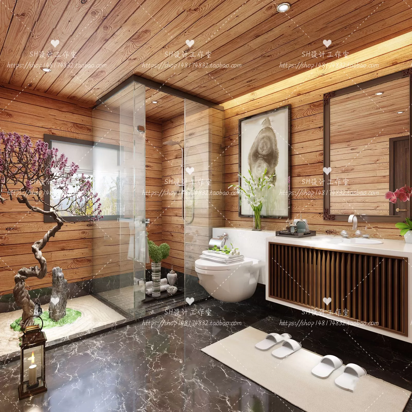 BATHROOM 3D SCENES – VRAY RENDER – 244 BATHROOM 3D SCENES – VRAY RENDER – 244