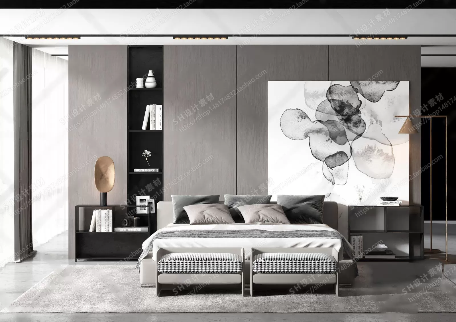 BEDROOM 3D SCENES – VRAY RENDER – 05 BEDROOM 3D SCENES – VRAY RENDER – 05